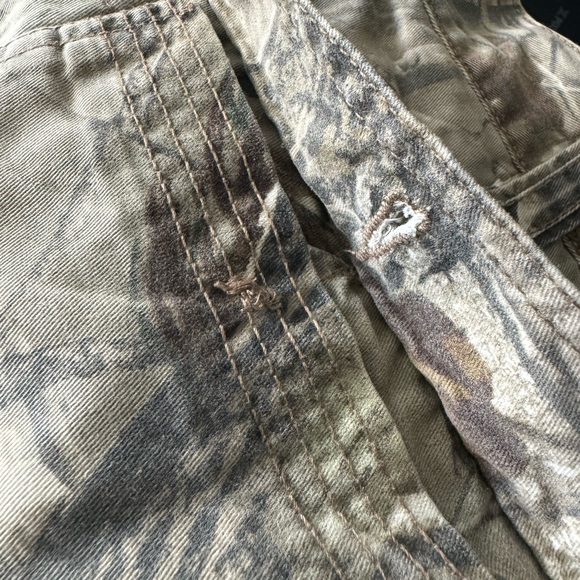 REALTREE AP REDHEAD Camo Cargo Pants Sz W40 L32 Hunting Field Trousers Pants - Picture 13 of 16